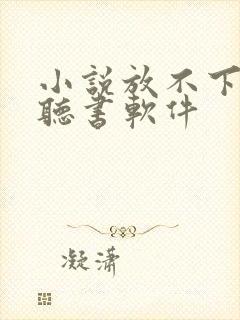 小说放不下在线听书软件