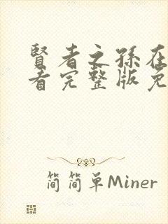 贤者之孙在线观看完整版免费