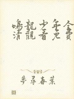 鸣龙少年全集高清观看免费