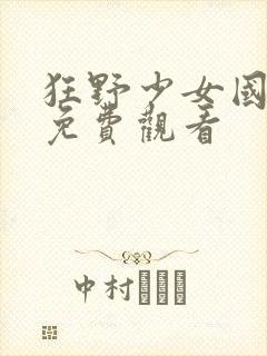 狂野少女国语版免费观看