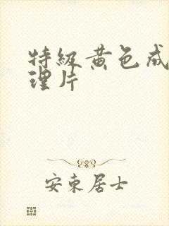 特级黄色成人伦理片