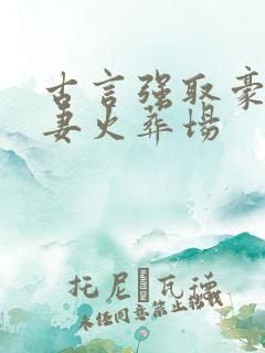 古言强取豪夺追妻火葬场