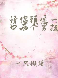 情侣头像一家四口两个男孩