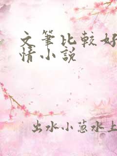 文笔比较好的言情小说