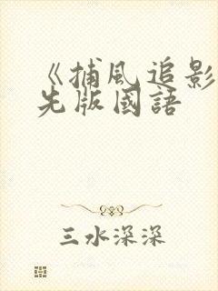 《捕风追影》抢先版国语