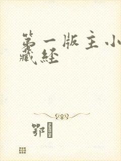 第一版主小说网藏经