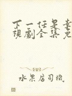 下一任是幸福电视剧全集免费观看播放