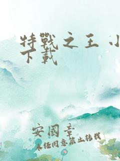 特战之王 小说下载