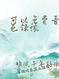 可以免费看的黄色录像