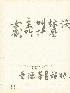 女主叫林浅的短剧叫什么