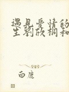 遇见爱情的利先生刘欣桐和纪振宇