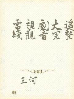 电视剧大追捕在线观看完整版免费