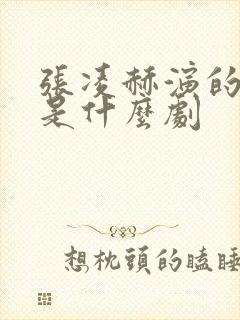 张凌赫演的谢征是什么剧