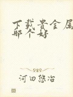 下载贵金属软件哪个好