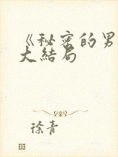 《秘密的男人》大结局