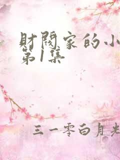 财阀家的小儿子第1集