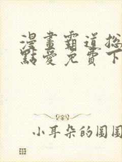 漫画霸道总裁轻点爱免费下拉式