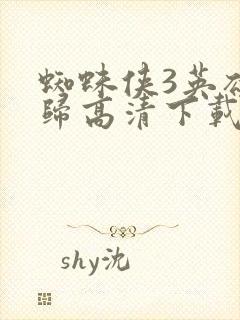 蜘蛛侠3英雄无归高清下载