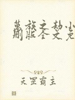 万族之劫小说未删版全文免费阅读