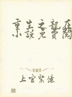 重生之龙在都市小说免费阅读