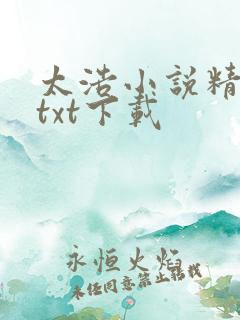 太浩小说精校版txt下载