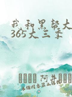 我和黑帮大佬的365大三季