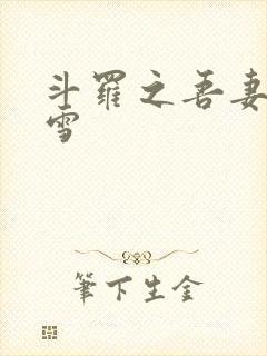 斗罗之吾妻千仞雪