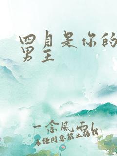 四月是你的谎言男主