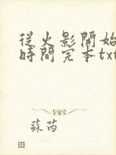 从火影开始掌控时间完本txt下载