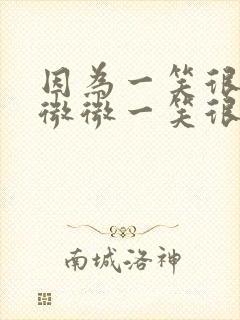 因为一笑很倾城微微一笑很倾城