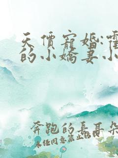 天价宠婚:霍总的小娇妻小说