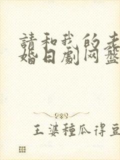 请和我的老公结婚日剧网盘