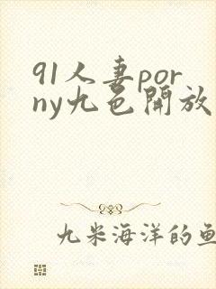 91人妻porny九色开放下载