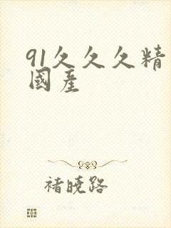 91久久久精品国产