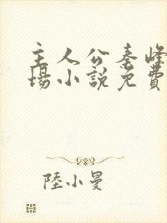 主人公秦峰的官场小说免费阅读无弹窗