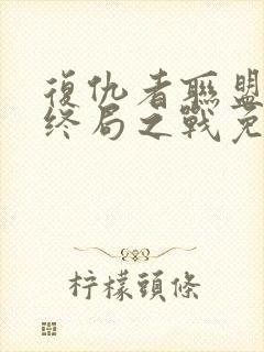 复仇者联盟4:终局之战免费在线看