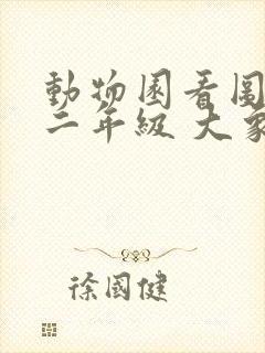 动物园看图写话二年级 大象 熊猫