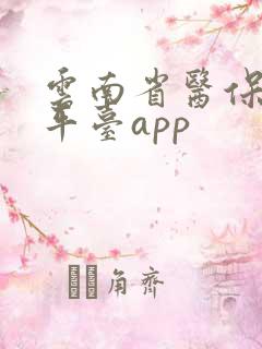 云南省医保服务平台app