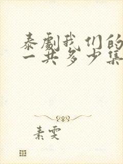 泰剧我们的秘密一共多少集