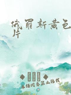 俄罗斯黄色一级片