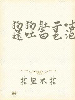 狗狗肚子咕咕叫还吐白色泡沫