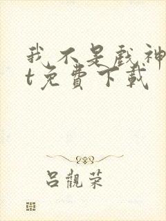 我不是戏神txt免费下载