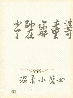 少帅你老婆又跑了在哪里可以免费全部看