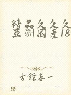 精品久久久久久亚洲国产18