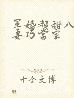 军婚超甜八零娇妻巧当家