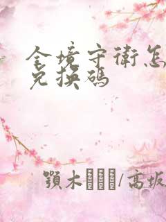 全境守卫怎么输兑换码