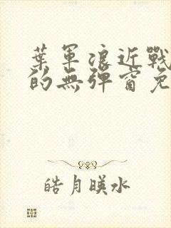 叶军浪近战狂兵的无弹窗免费阅读