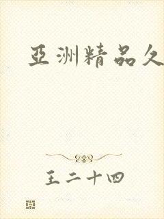 亚洲精品久久久