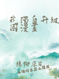 我独自升级 韩国漫画