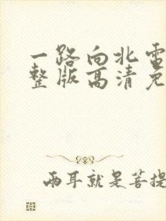 一路向北电影完整版高清免费播放